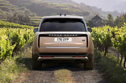 Land Rover Range Rover Rear View Land Rover Range Rover Rear View
